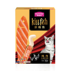 原装进口 麦富迪 Kissfish宠物猫湿粮猫零食流质猫条鸡肉味14g*30 *3件