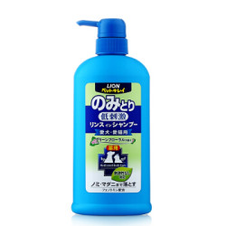LION 狮王 宠物沐浴露 去跳蚤二合一香波 草本花香型 550ml