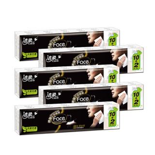 C&S 洁柔 手帕纸 粉Face4层8片12包*5条纸巾，共60包
