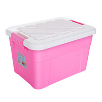 AILYA 艾莱雅 Z1252 塑料收纳箱 45L 粉色