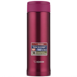 ZOJIRUSHI 象印 SM-AGE50 不锈钢真空保温杯 通透粉色 500ml