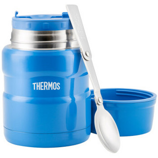 THERMOS 膳魔师 SK-3000 高真空不锈钢焖烧罐 蓝色 470ml