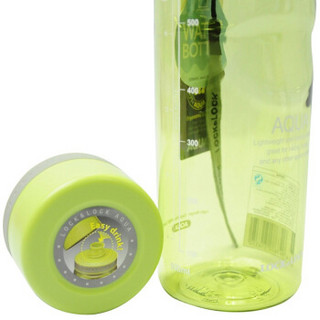 LOCK&LOCK HLC634 塑料水杯 绿色 770ml