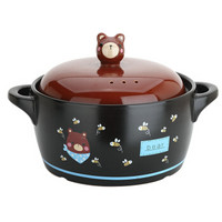 MAXCOOK 美厨 棕熊系列 MCT594 陶瓷煲砂锅 4.3L