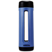 HAERS 哈尔斯 塑玻系列 玻璃水杯 蓝色 400ml