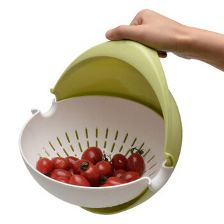 美厨（maxcook）洗菜盆沥水篮 可旋转沥水篮水果篮 MCPJ509
