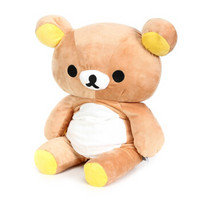  Rilakkuma 轻松熊 基本款毛绒玩具 后拉链版 50cm