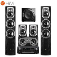 惠威（HiVi）D50HT+天龙AVR-X540BT功放 音响 音箱 家庭影院组合套装 5.1声道HIFI音箱套装 全国免费安装