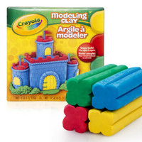 Crayola 绘儿乐 绘画工具 diy玩具 4色造型黏土(经典色) 57-0300