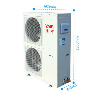  扬子（yair）5匹吸顶式天花机 冷暖 6年保修 家用中央空调 380V  适用45-65㎡  QRd115R1SF-E3