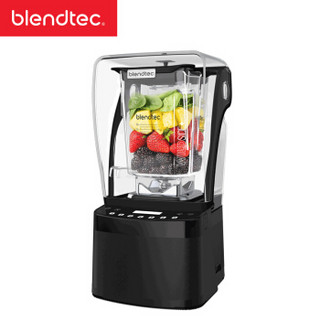 Blendtec 柏兰德（Blendtec）美国原装进口破壁机商用隔音降噪物理加热自清洁多功能料理机885黑色