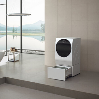 LG 乐金 玺印系列 WDRH657A0PW 滚筒波轮二合一洗衣机 14kg 白色