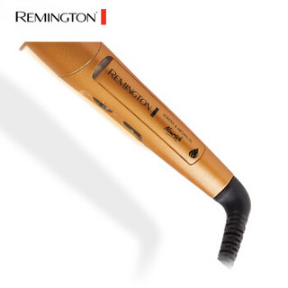 雷明顿（REMINGTON)卷发棒夹板卷发器快速加热自动断电不伤发滋 养摩洛哥精油卷发棒 CI53W1CN