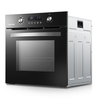 德意（DE&E）嵌入式家用电烤箱 58L大容量多功能烤箱 KWS2508