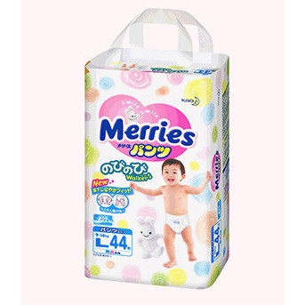 双11预售：Kao 花王 Merries 妙而舒 婴儿拉拉裤 L44片 *3件