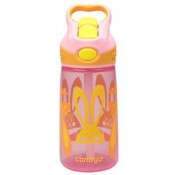 contigo Striker系列 儿童吸管杯 450ML 粉色小兔 *4件 +凑单品