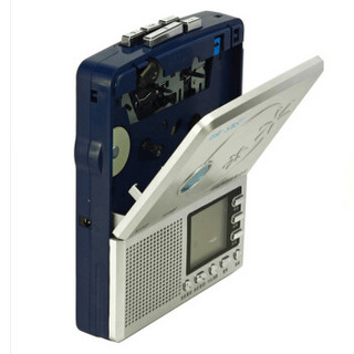 先科（SAST）K02 英语复读学习机磁带机录音机五级复读变速随身听充电
