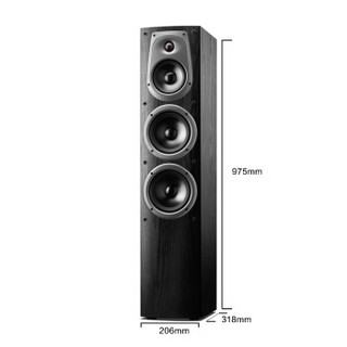 HiVi 惠威 D50HT+Sub10G音响 家庭影院套装5.1声道HIFI高保真 木质落地式 家用客厅电视音箱 全国免费安装