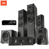 杰宝 JBL Arena180BK+哈曼卡顿151S功放 音响 音箱 5.1 家庭影院 电视音响 落地影院 组合音响 客厅影院 HIFI