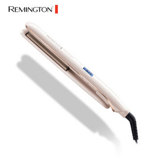 雷明顿（REMINGTON)陶瓷直发器直卷两用 直发棒直夹板不伤发 OPT加热加宽夹板奢华直发棒S9100CN