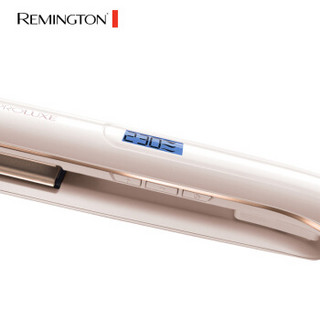 雷明顿（REMINGTON)陶瓷直发器直卷两用 直发棒直夹板不伤发 OPT加热加宽夹板奢华直发棒S9100CN