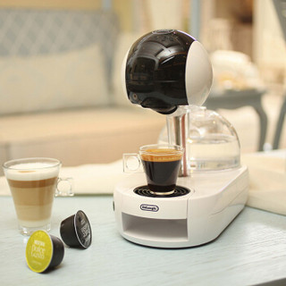 雀巢多趣酷思(Dolce Gusto) 胶囊咖啡机 全自动 家用 花式奶泡一体机 智能触控 Stelia 白色