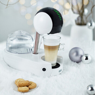 雀巢多趣酷思(Dolce Gusto) 胶囊咖啡机 全自动 家用 花式奶泡一体机 智能触控 Stelia 白色