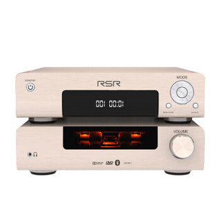 RSR cd机 音箱 音响 高保真HiFi蓝牙音响 DVD播放机 家用功放胆机电视音箱 杜比音效 支持耳机输出 DM908