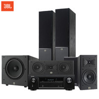 JBL Arena180BK+天龙X540功放 音响 音箱 5.1 家庭影院 电视音响 落地影院 组合音响 客厅影院 HIFI