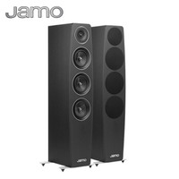尊宝(Jamo)C97 音响 音箱 新旷世 2.0声道木质无源家庭影院落地式HIFI音响(黑色)