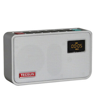 TECSUN/德生 ICR100 收音机 银色