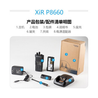 摩托罗拉 XIR P8660 数字对讲机