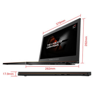 ROG 玩家国度 ROG-冰刃 GTX1080 15英寸笔记本电脑(黑色、Intel i7、16GB、1T、GTX1080  Max-Q)