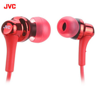 JVC 杰伟世 FR26 入耳式耳机 红色