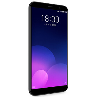 MEIZU 魅族 魅蓝 6T 4G手机 4GB+64GB 曜石黑