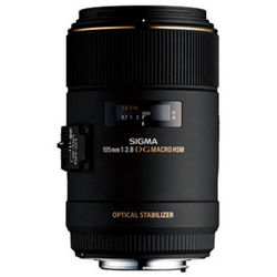 SIGMA 适马 105mm F2.8 EX DG OS HSM MACRO 微距镜头 索尼A卡口 62mm