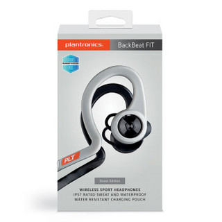 plantronics 缤特力 BackBeat FIT 增强版 入耳式蓝牙耳机 (跑酷黑色)