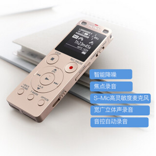 SONY 索尼 ICD-UX560F 数码录音笔 金色 4GB