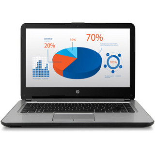 HP 惠普 HP 348 G3 14.0英寸笔记本电脑(i5-6200U、4GB、1TB、