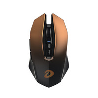 dareu 达尔优 EM925 pro 牧马人4代 双模RGB游戏鼠标 古铜色 10800DPI