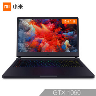 MI 小米 MI 小米 15.6英寸游戏本 (i7-7700HQ、16GB、256GB+1T、GTX1060 6G)深空灰