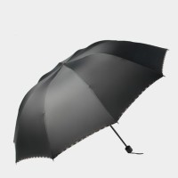 鱼中飞 手动十骨雨伞 直径 110CM