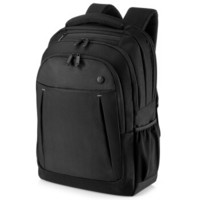 惠普（hp）电脑包17.3英寸大容量多功能旅行背包商务男女笔记本双肩包 黑色 2SC67AA