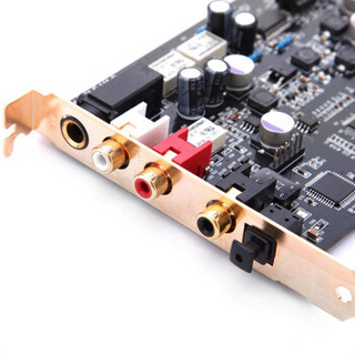 节奏坦克(TempoTec)小夜曲PCI-E声卡 PCI-E接口HIFI听音/娱乐/游戏卡2.0声道具有数字输出 耳放功能