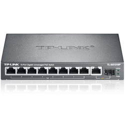 TP-LINK SG1210P 8口千兆POE交换机