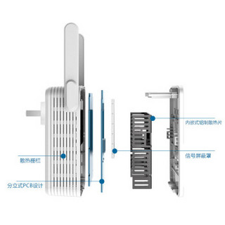 Tenda 腾达 PH15 1000M WiFi 4 信号放大器套装