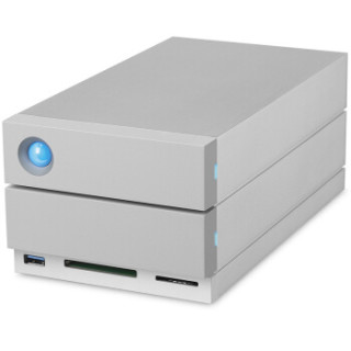 LaCie 8TB Type-C/雷电3 USB3.1 DP端口 USB3.0 CF卡槽 SD卡槽 磁盘阵列 2big Dock 存储坞站