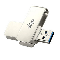 爱国者（aigo）U330 32G 全金属旋转U盘 电脑U盘 USB3.0高速传输 车载U盘