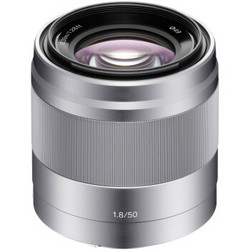 SONY 索尼 E 50mm F1.8 OSS 標準定焦鏡頭 索尼E卡口 49mm 銀色