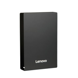 Lenovo 联想 F308 USB3.0 移动硬盘 2TB 黑色